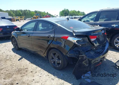 2011 Hyundai Elantra Gls из США, поврежденный, VIN 5NPDH4AE9BH049229